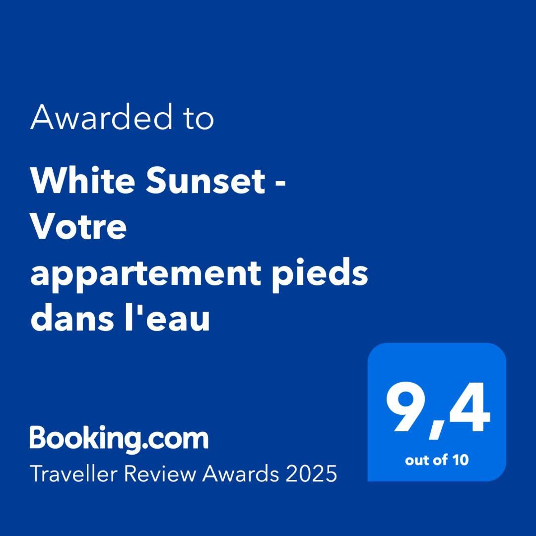 White Sunset - Votre Appartement Pieds Dans L'Eau Trois Bassins Esterno foto